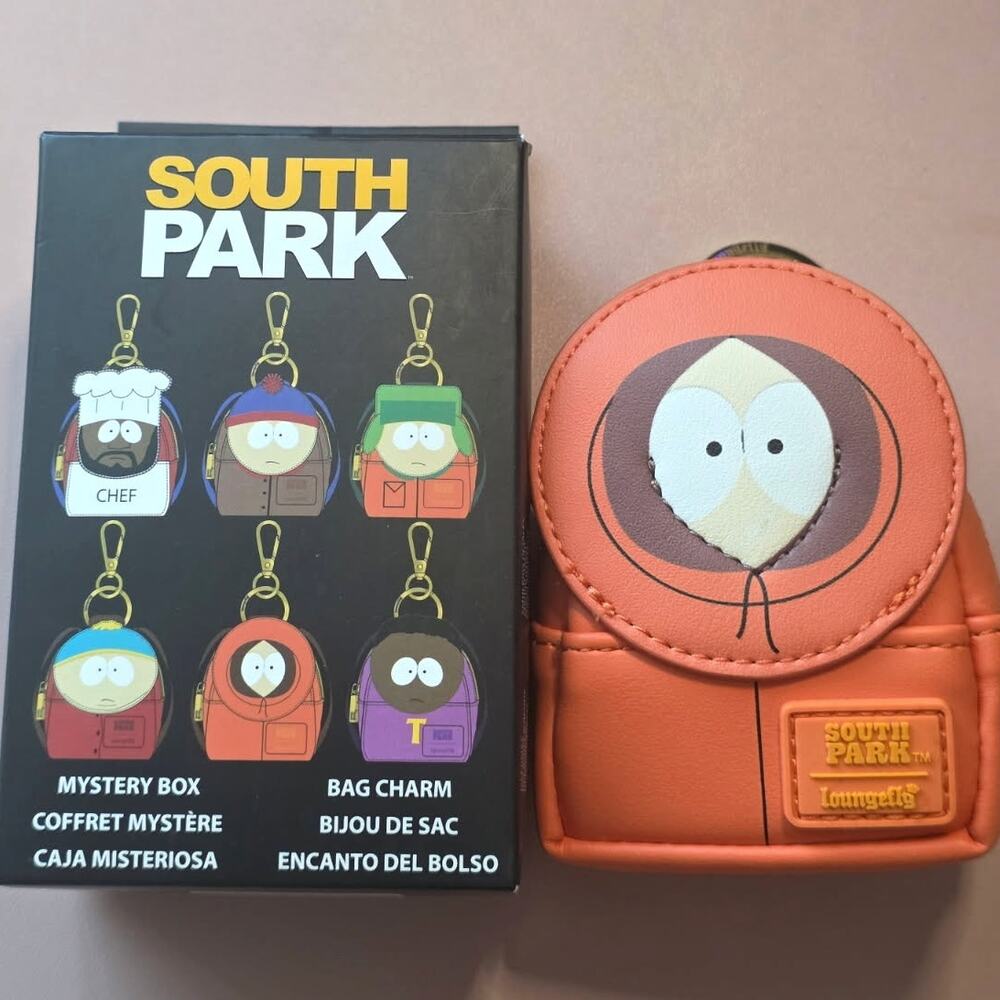 *KENNY CONFIRMED*  Loungefly South Park Cosplay Mystery Mini Backpack Keychain